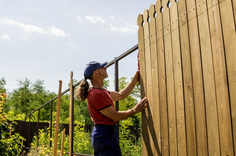 Farm Fence Installation in Action